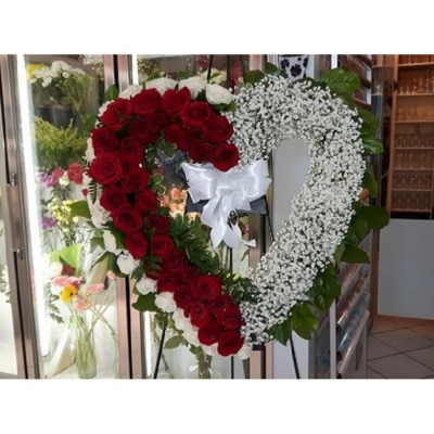Couronne funéraire Loving Heart Couronne funéraire Loving Heart
