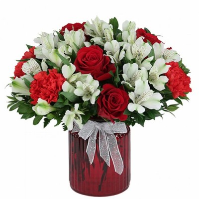 Bouquet de Noël Truly Ruby