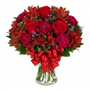 Bouquet de fleurs Cherry Rose
