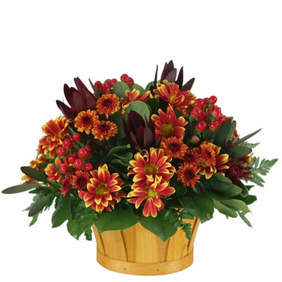 Bouquet de fleurs Postcard of Autumn
