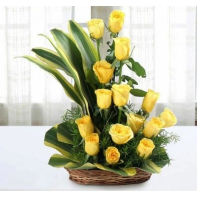 Corbeille funéraire Sunshine Yellow