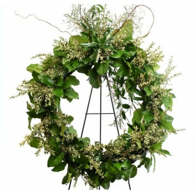 Couronne funéraire Evergreen