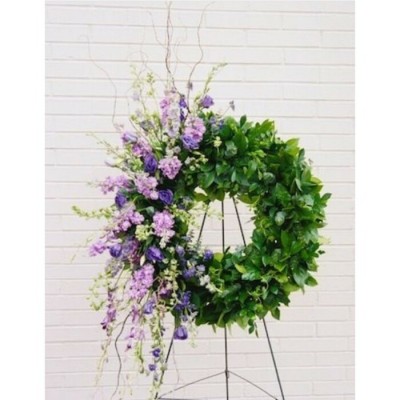 Couronne funéraire Lavender Love