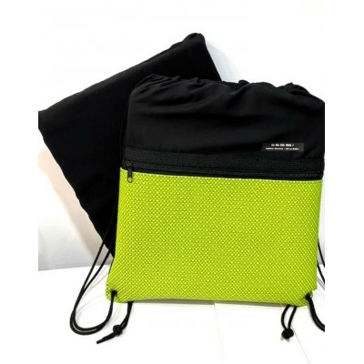 Coussin confort et sac de transport - Vert pomme