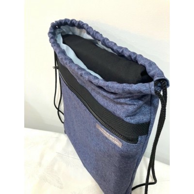 Coussin confort et sac de transport - Bleu 