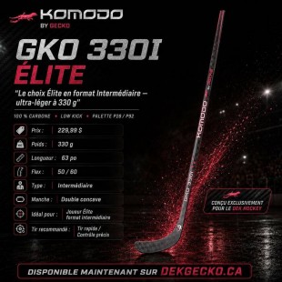 GKO 330I ÉLITE — Bâton Intermédiaire Élite...