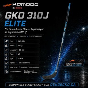 GKO 310J ÉLITE — Bâton Junior Élite KOMODO by...