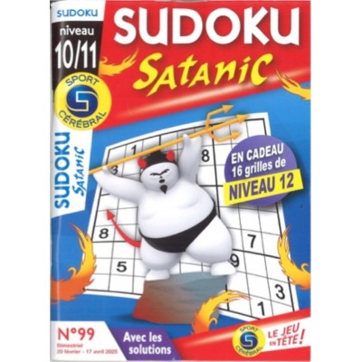 SC SUDOKU SATANIC NIVEAU 10/11