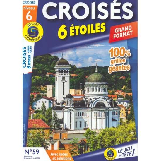 SC CROISÉS 6 ÉTOILES GRAND FORMAT