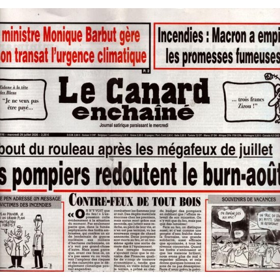 LE CANARD ENCHAÎNÉ