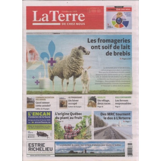 LA TERRE DE CHEZ NOUS