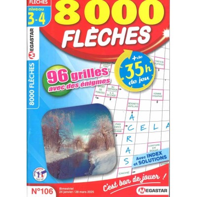 8000 FLÈCHES NIVEAU 3-4