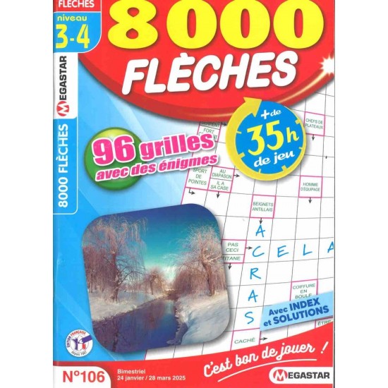 8000 FLÈCHES NIVEAU 3-4