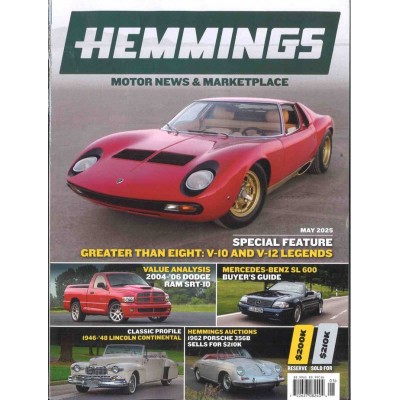 HEMMINGS MOTOR NEWS & MARKETPLACE