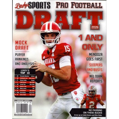 LINDY'S SPORTS PRO FOOTBALL DRAFT