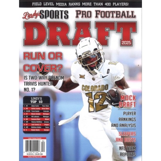 LINDY'S SPORTS PRO FOOTBALL DRAFT