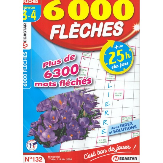 6000 FLÈCHES NIVEAU 3-4