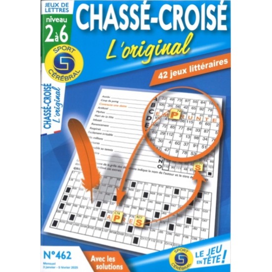 SC CHASSÉ-CROISÉ L'ORIGINAL NIVEAU 2 À 6