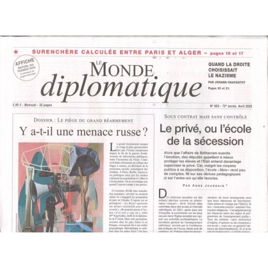LE MONDE DIPLOMATIQUE