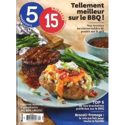 5 INGRÉDIENTS EN 15 MINUTES