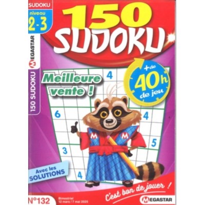 150 SUDOKU NIVEAU 2-3