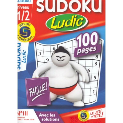SC SUDOKU LUDIC NIVEAU 1/2
