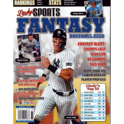 LINDY'S SPORTS FANTASY BASEBALL