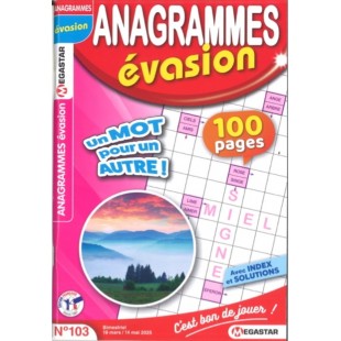 ANAGRAMMES ÉVASION