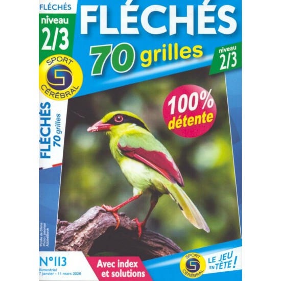 SC FLÉCHÉS 70 GRILLES NIVEAU 2/3