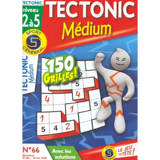 SC TECTONIC MÉDIUM NIVEAU 2 À 5