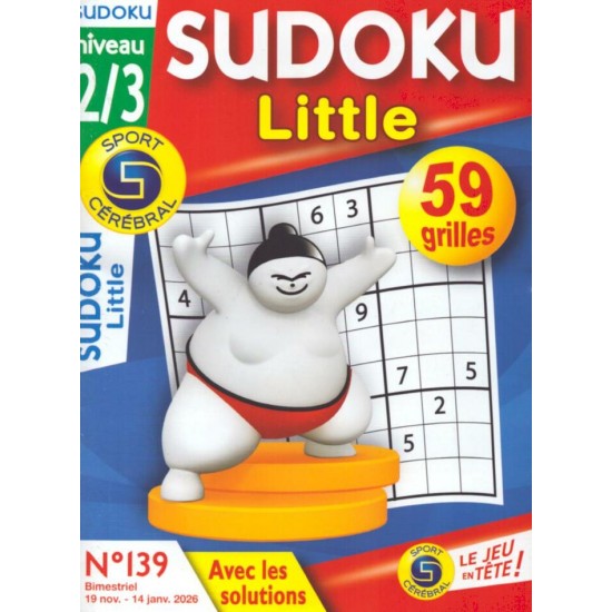 SC SUDOKU LITTLE NIVEAU 2/3