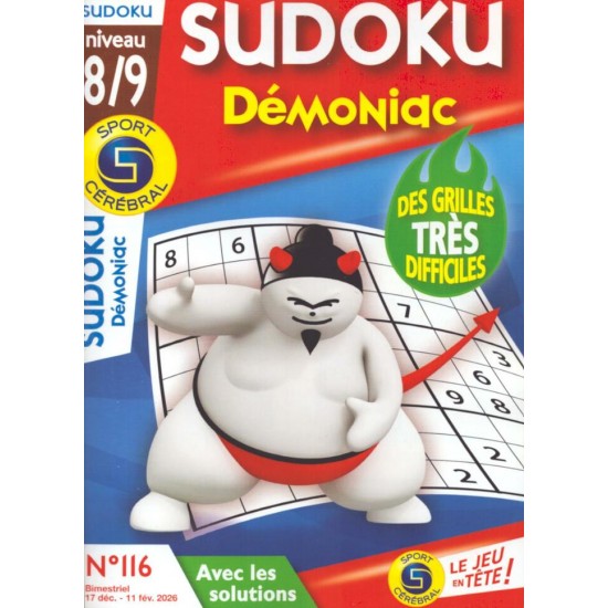 SC SUDOKU DÉMONIAC NIVEAU 8/9