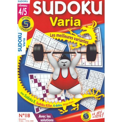 SC SUDOKU VARIA NIVEAU 4/5