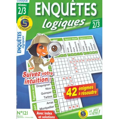 SC ENQUÊTES LOGIQUES NIVEAU 2/3