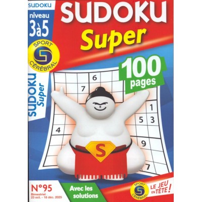 SC SUDOKU SUPER NIVEAU 3 À 5