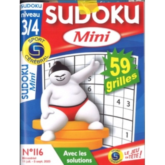 SC SUDOKU MINI NIVEAU 3/4