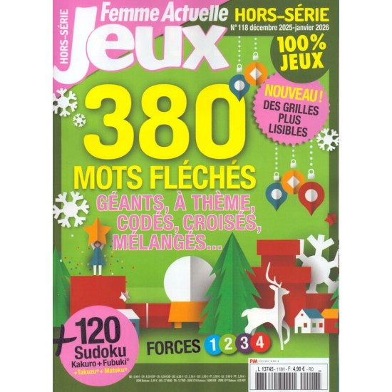 FEMME ACTUELLE JEUX HORS-SÉRIE