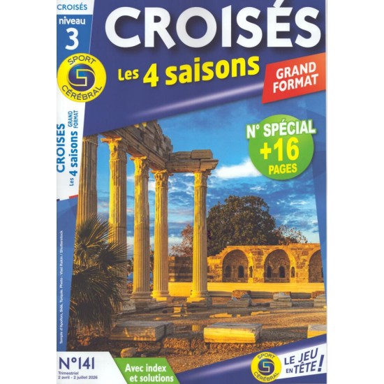 SC CROISÉS LES 4 SAISONS GRAND FORMAT NIVEAU 3 