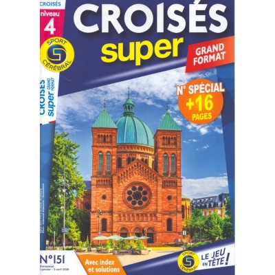 SC CROISÉS SUPER GRAND FORMAT NIVEAU 4