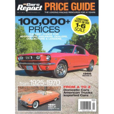 OLD CARS REPORT PRICE GUIDE