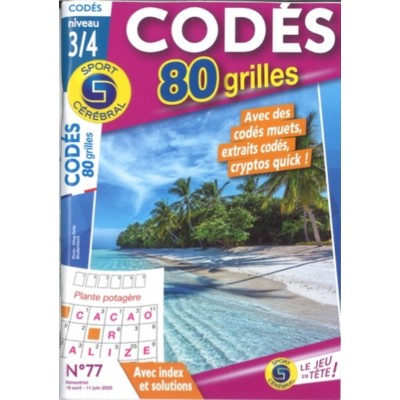 SC CODÉS 80 GRILLES NIVEAU 3/4