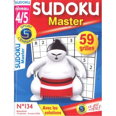 SC SUDOKU MASTER NIVEAU 4/5