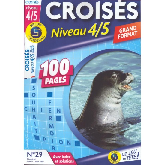 SC CROISÉS NIVEAU 4/5 GRAND FORMAT