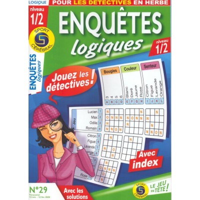 SC ENQUÊTES LOGIQUES NIVEAU 1/2