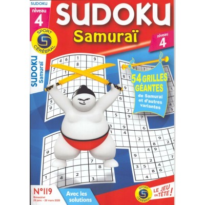 SC SUDOKU SAMURAÏ NIVEAU 4