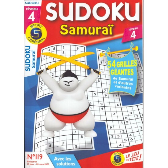 SC SUDOKU SAMURAÏ NIVEAU 4