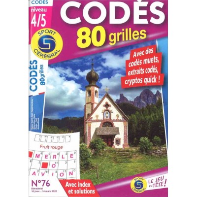 SC CODÉS 80 GRILLES NIVEAU 4/5