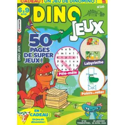 DINO JEUX 6 À 9 ANS
