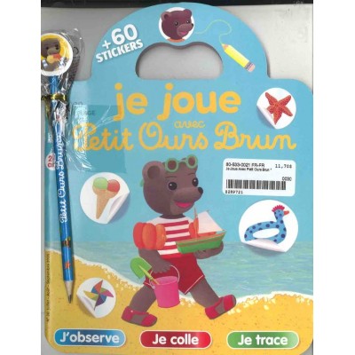 JE JOUE AVEC PETIT OURS BRUN