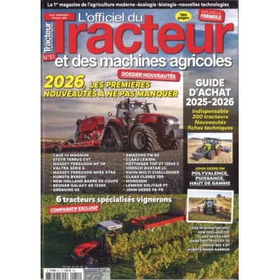 L'OFFICIEL DU TRACTEUR ET DES MACHINES AGRICOLES
